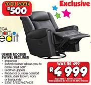 Usher Rocker Swivel Recliner