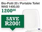 Fiamma Bio-Potti 20L Portable Toilet