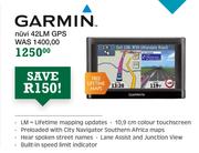  Garmin Nuvi 42LM GPS
