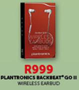 Plantronics Backbeat Go II Wireless Earbud