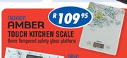 Amber Touch Kitchen Scale TMSK8011