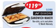 Dixon Sandwich Maker SLS1001