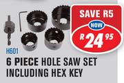 Beyer 6 Piece Hole Saw Set