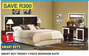 Smart Buy Trendy 3 Piece Bedroom Suite