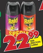 Raid Insecticide-2x300ml