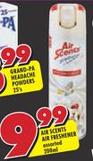 Air Scents AIr Freshener Assorted-200ml