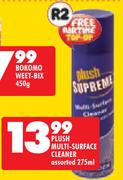 Plush Multi-Surface Cleaner Assorted-275ml