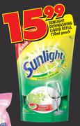 Sunlight Dishwashing Liquid Refill-750ml Pouch