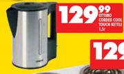 Ottimo 1.5Ltr Corded Cool Touch Kettle