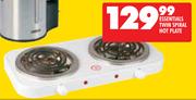 Essentials Twin Spiral Hot Plate