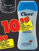 Clere Hand & Body Lotion-400ml