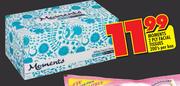 Moments 2 Ply Facial Tissues-200's Per Box