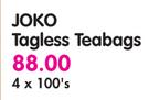 Joko Tagless Teabags-4x100's