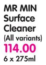 Mr Min Surface Cleaner(All Variants)-6x275ml