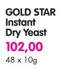 Gold Star Instant Dry Yeast-48x10g