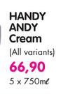 Handy Andy Cream(All Variants)-5x750ml