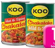 Koo Chakalaka(All Variants)-12x410g