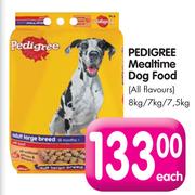 Pedigree Mealtime Dog Food(All Flavours)-8kg/7kg/7.5kg