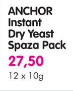 Anchor Instant Dry Yeast Spaza Pack-12x10g