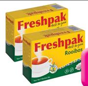Freshpak Rooibos Tagless Tea Bags-4x80's