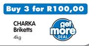 Charka Briketts-3x4kg
