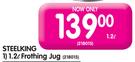 Steelking 1.2L Frothing Jug