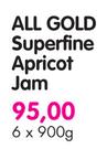 All Gold Superfine Apricot Jam-6x900g