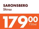 Saronsberg Shiraz-750ml