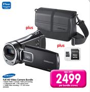 Samsung Full HD Video Camera Bundle H440-Per Bundle