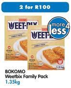 Bokomo Weet-Bix Family Pack-2 x 1.35kg
