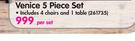 Sal Venice 5 Piece Set