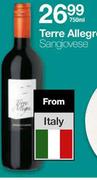 Terre Allegre Sangiovese(Italy)-750ml