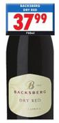 Backsberg Dry Red-750ml