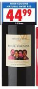 Four Cousins Natural Sweet Red-1.5L