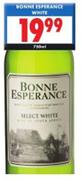 Bonne Esperance White-750ml