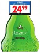 Legacy Johannisberger-750ml