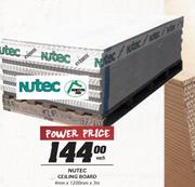 Nutec Ceiling-Board-4mmx1200mmx3m Each