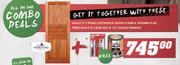 Build It 5 Panel Entrance Door-813mmx2032mm