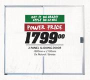 2-Panel Sliding Door-1800mmx2100mm