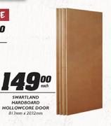 Swartland-Hardboard Hollowcore Door-813mmx2032mm Each