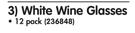 Manhattan White Wine Glasses-Per 12 Pack