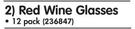 Manhattan Red Wine Glasses-Per 12 Pack
