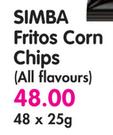 Simba Fritos Corn Chips(All Flavours)-48x25g