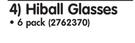 Consol Hiball Glasses-Per 6 Pack