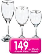 Manhattan Red Wine Glasses-Per 12 Pack