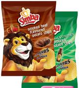 Simba Potato Chips(All Flavours)-48x36g