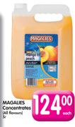 Magalies Concentrates(All Flavours)-5L Each