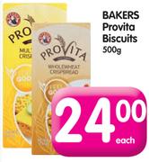 Bakers Provita Biscuits-500g Each