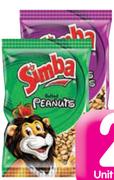 Simba Salted Peanuts Or Peanuts & Raisins-50g