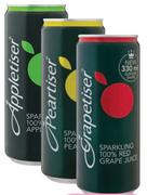 Appletiser, Peartiser Or Grapetiser Cans-24x330ml